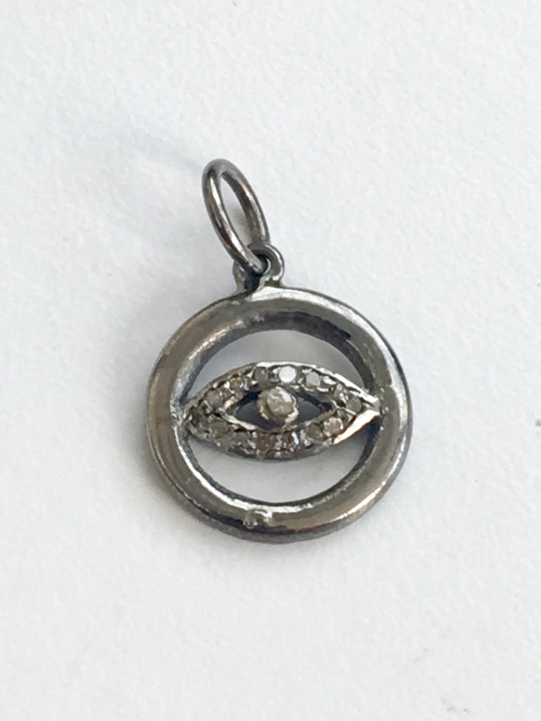 Pave Diamond Charm