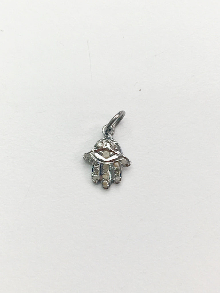 Pave Diamond Charm