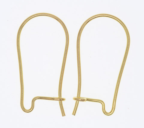 18K Gold Hook Clasps 0.66g (Ask for Price)