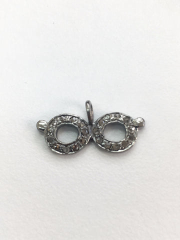 Pave Diamond Charm