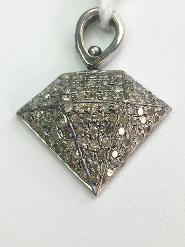 Pave Diamond Charm