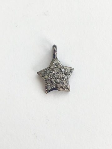 Pave Diamond Charm