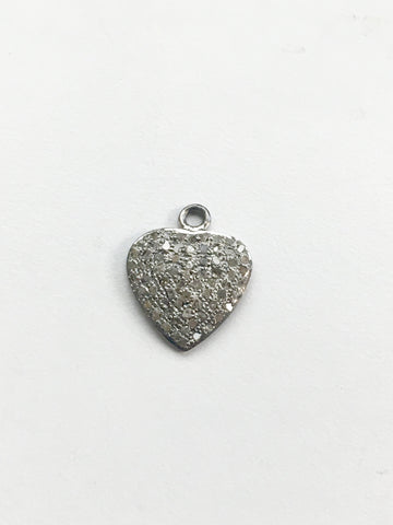 Pave Diamond Charm