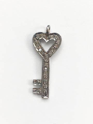 Pave Diamond Charm