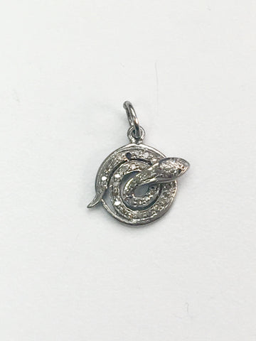 Pave Diamond Charm