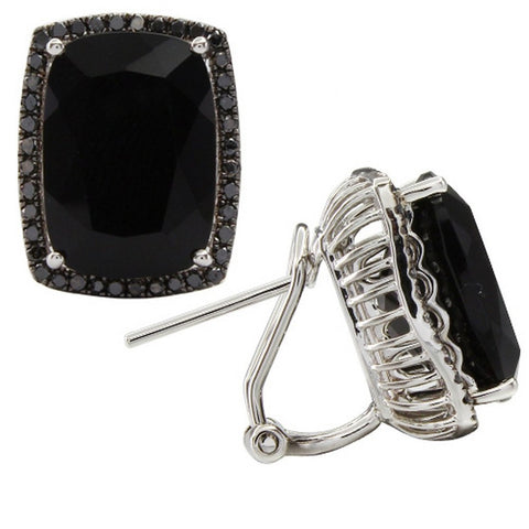 Ether Black Earring