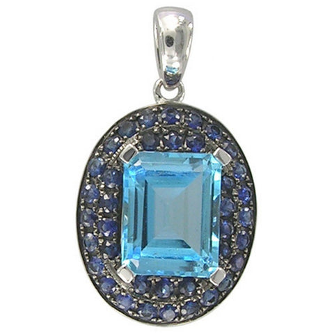 Mural Blue Pendant