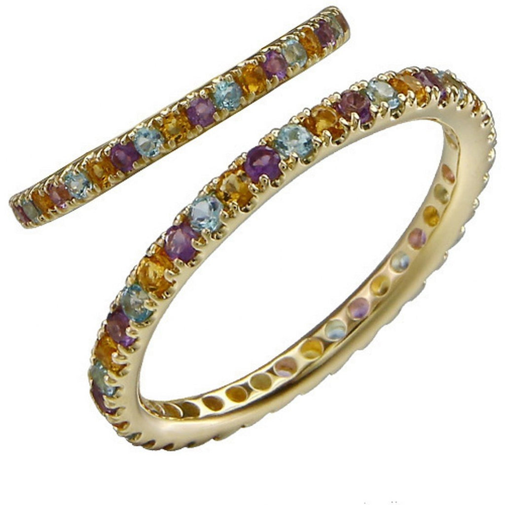 Stackable Multi-Stone Ring