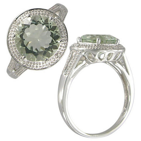 Green Sundial Ring