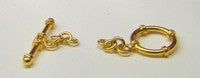 18K Gold Toggle Clasps (1.9g) - (Ask for Price)