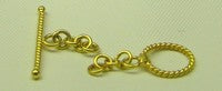 18K Gold Toggle Clasps (1g) - (Ask for Price)