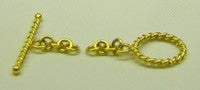 18K Gold Toggle Clasps (1.2g) - (Ask for Price)