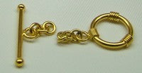 18K Gold Toggle Clasps (2g) - (Ask for Price)