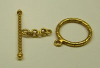 18K Gold Toggle Clasps (3.1g) - (Ask for Price)