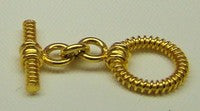 18K Gold Toggle Clasps (1.8g) - (Ask for Price)