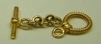 18K Gold Toggle Clasps (2.3g) - (Ask for Price)