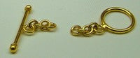 18K Gold Toggle Clasps (1.53g) - (Ask for Price)