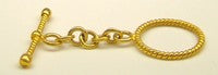 18K Gold Toggle Clasps (4.2g) - (Ask for Price)