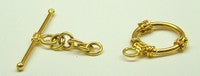 18K Gold Toggle Clasps (4.7g) - (Ask for Price)