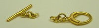 18K Gold Toggle Clasps (4.4g) - (Ask for Price)