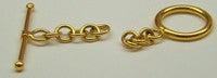 18K Gold Toggle Clasps (4.3g) - (Ask for Price)