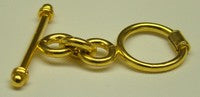 18K Gold Toggle Clasps (3.9g) - (Ask for Price)