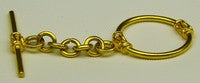 18K Gold Toggle Clasps (3.4g) - (Ask for Price)