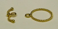 18K Gold Toggle Clasps (2.5g) - (Ask for Price)