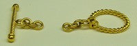 18K Gold Toggle Clasps (3.2g) - (Ask for Price)