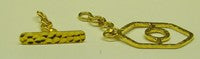 18K Gold Toggle Clasps (2.5g) - (Ask for Price)
