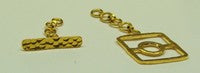 18K Gold Toggle Clasps (2.6g) - (Ask for Price)