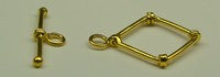 18K Gold Toggle Clasps (1.9g) - (Ask for Price)