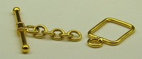 18K Gold Toggle Clasps (3.1g) - (Ask for Price)