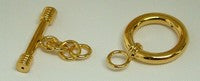 18K Gold Toggle Clasps (1.8g) - (Ask for Price)