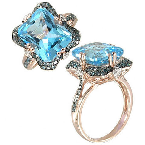 Blue Eyes Ring